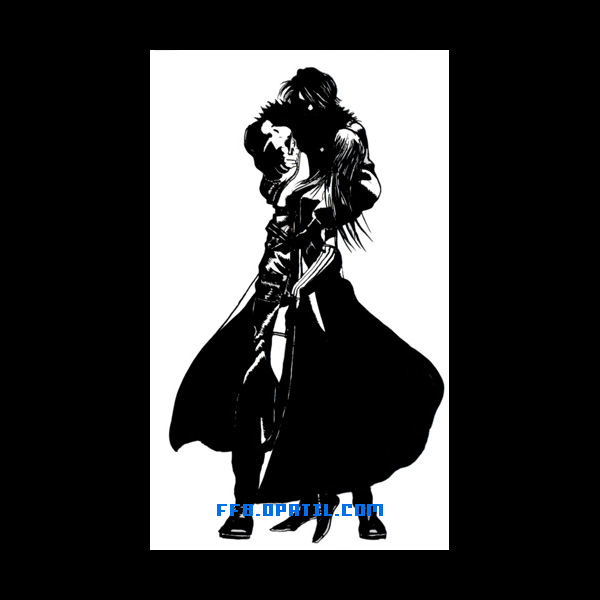 スコールとリノア 画像 ─ FF8 天野喜孝氏のコンセプトアート：ファイナルファンタジー8 完全攻略