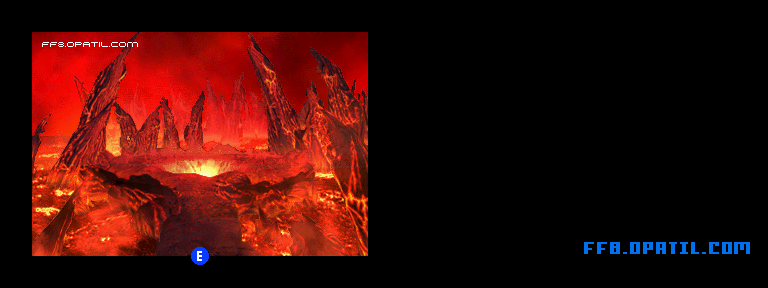 炎の洞窟のマップ画像6：ファイナルファンタジー8 完全攻略