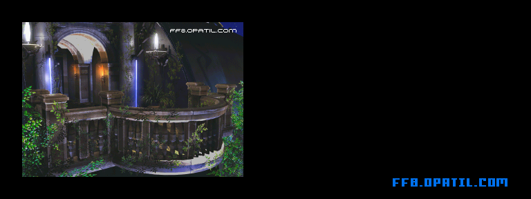 バラムガーデンパーティ会場のマップ画像2：ファイナルファンタジー8 完全攻略