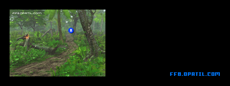 ティンバーの森のマップ画像1：ファイナルファンタジー8 完全攻略
