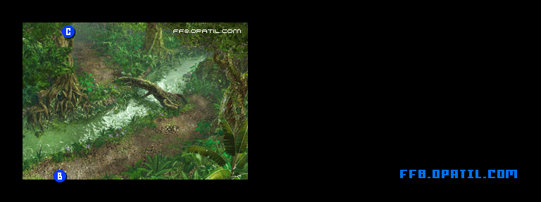 ティンバーの森のマップ画像3：ファイナルファンタジー8 完全攻略