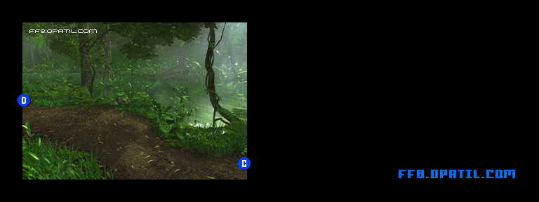 ティンバーの森のマップ画像4：ファイナルファンタジー8 完全攻略