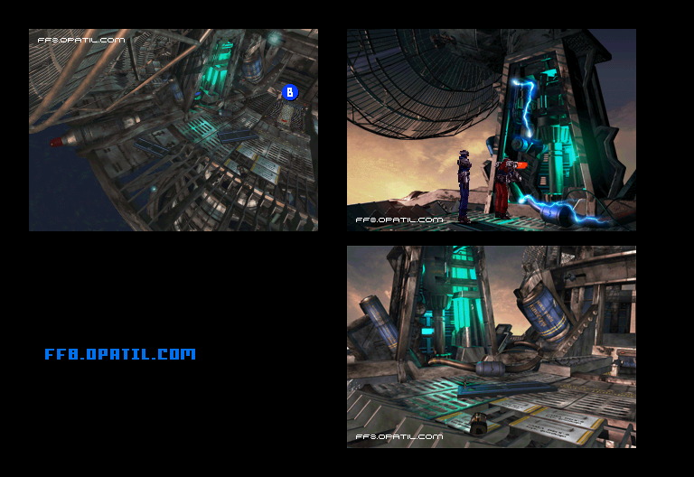 ドール電波塔のマップ画像3：ファイナルファンタジー8 完全攻略