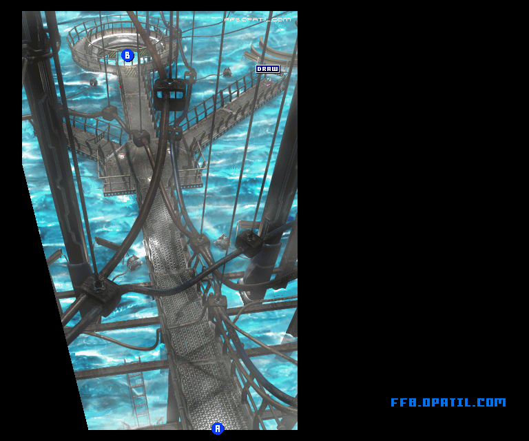 セントラ発掘現場（ラグナ編）のマップ画像2：ファイナルファンタジー8 完全攻略