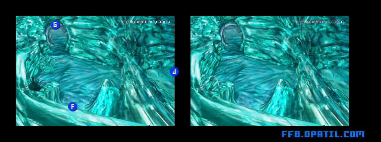 セントラ発掘現場（ラグナ編）のマップ画像6：ファイナルファンタジー8 完全攻略