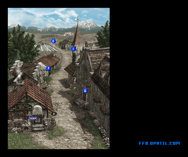 ウィンヒルのマップ画像6：ファイナルファンタジー8 完全攻略