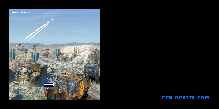 ディンゴー砂漠のマップ画像1：ファイナルファンタジー8 完全攻略