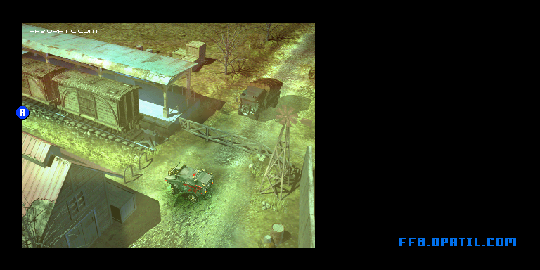 ディンゴー砂漠のマップ画像2：ファイナルファンタジー8 完全攻略