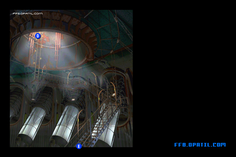 バラムガーデンMD層のマップ画像5：ファイナルファンタジー8 完全攻略