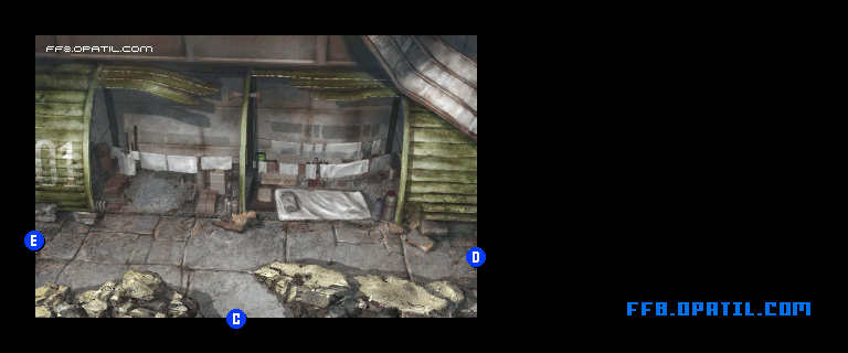 トラビアガーデンのマップ画像4：ファイナルファンタジー8 完全攻略