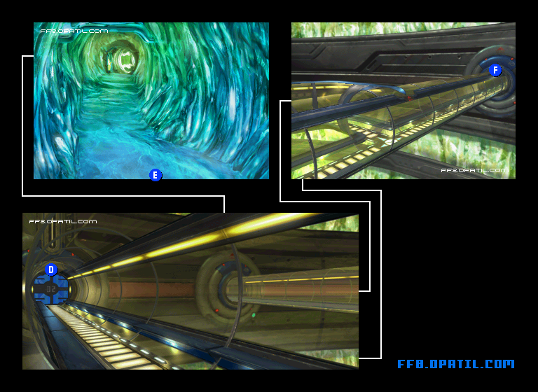 ルナティックパンドラのマップ画像5：ファイナルファンタジー8 完全攻略