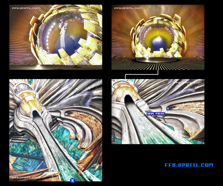 ルナティックパンドラのマップ画像11：ファイナルファンタジー8 完全攻略