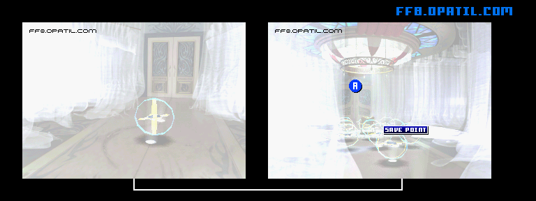 はじまりの部屋のマップ画像1：ファイナルファンタジー8 完全攻略