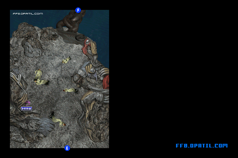 はじまりの部屋のマップ画像5：ファイナルファンタジー8 完全攻略